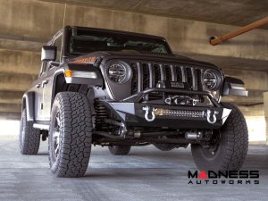 Jeep Wrangler JL Front Bumper - FS-1 Series Stubby - Winch Mount Jeep Wrangler JL Front Bumper - FS-1 Series Stubby - Winch Mount